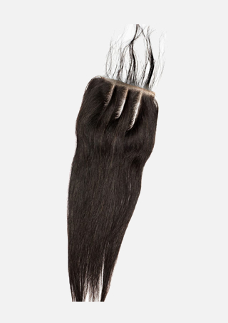 Brazilian 4×4 Straight Lace Closure