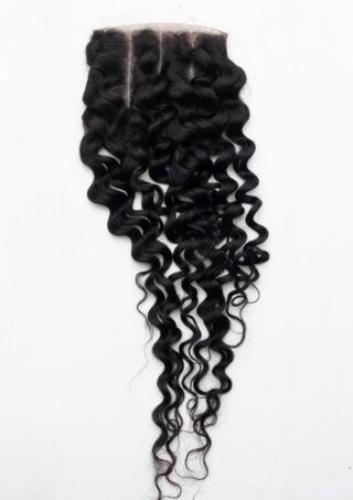 Brazilian 4×4 Water Wave Lace Closure