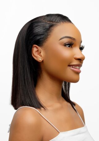 Zara – 12″ Straight 13×4 Double Drawn Bob