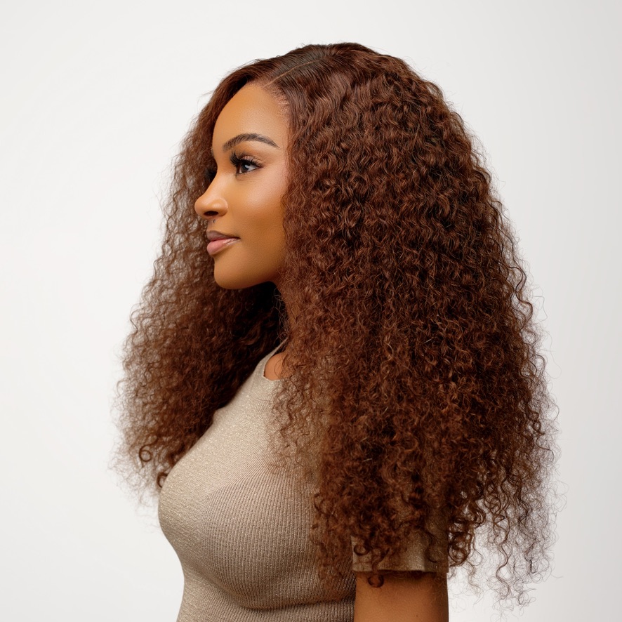 22" Double Drawn Water Wave Wig